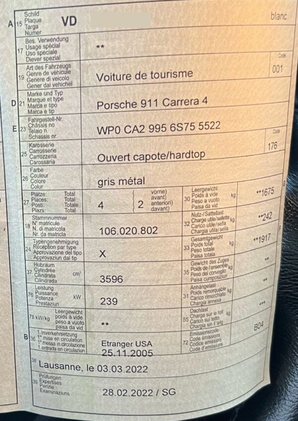 PORSCHE 911 Carrera 4 - immagine 10