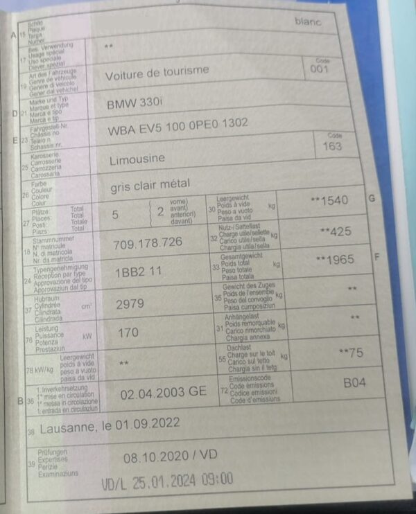 BMW 330i - immagine 10